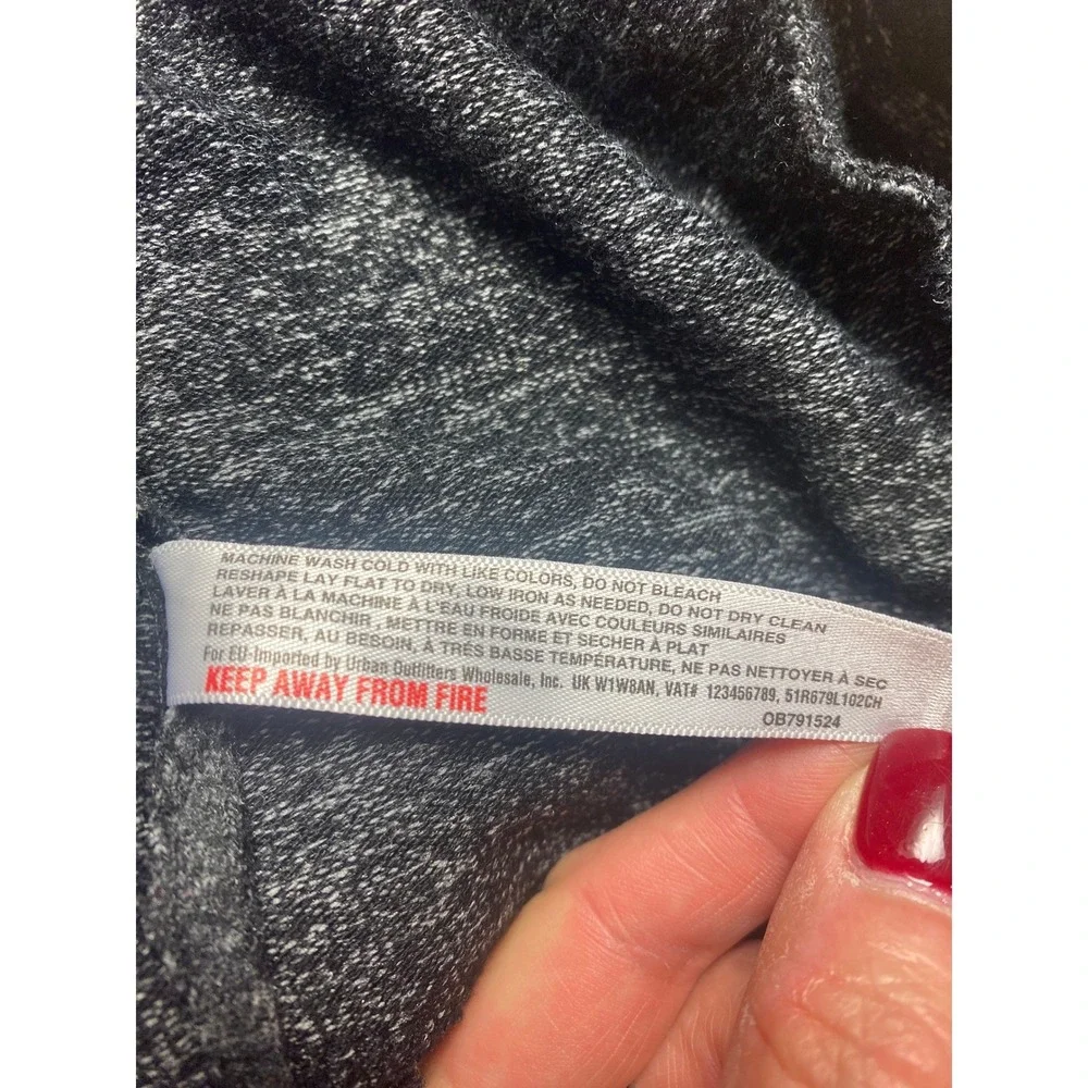 Saturday Sunday Anthropologie Jogger‎ Pants Charcoal Gray Knit Sweatpants Small